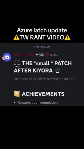 Azure latch new update. I’m pretty sure the mvp has been gone since the Kunigami update 😭😭 #azurelatch #roblox #bluelock #anime #rant