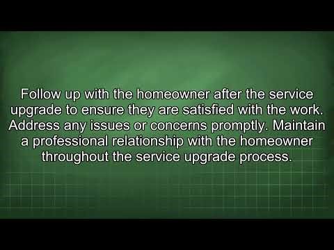 Residential Service Upgrade Steps Utility Coordination Explained