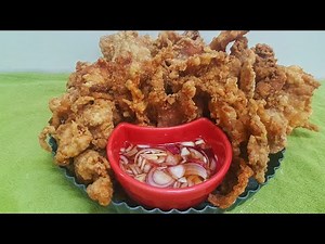 Crispy Chicken Skin |how to cook|step by step|quick and easy