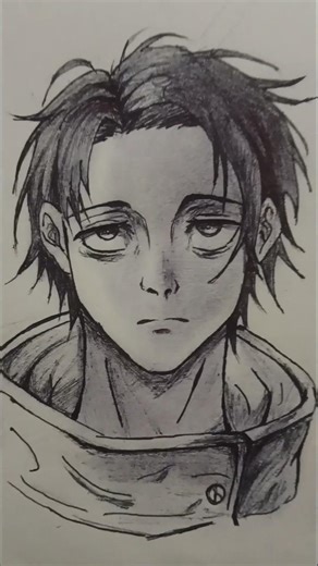 drawing Yuta 🤍 from JJK. #jjk #yutaokkotsu #drawing #animeart #art