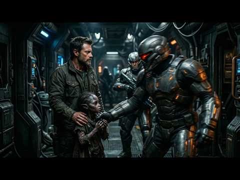 They Tried To Take The Small Alien Girl… Until The Human Quietly Said 'Don’t' | SCi-Fi Story HFY