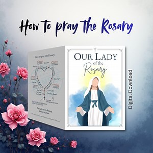 Rosary (holy Rosary) for Beginners | Step by Step Prayer Guide | 20 Mysteries | Printable PDF - Etsy
