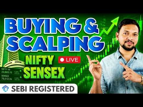 LIVE TRADING Nifty BankNifty and SENSEX | Option Buying | 14 July #livetrading