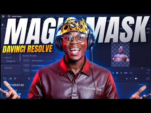 Magic mask davinci resolve 20 CHEAT!