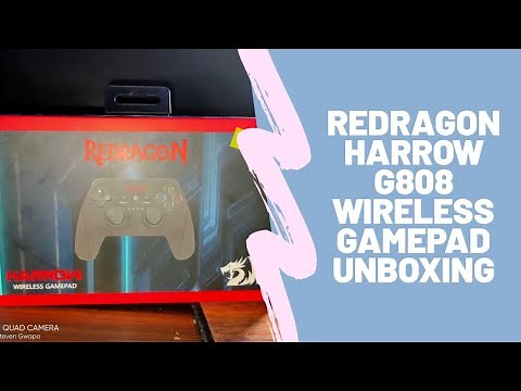 REDRAGON Harrow Wireless Gamepad Unboxing, Installation and Gameplay Test