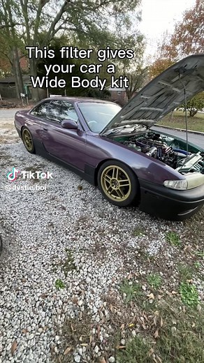 NGL this one kinda tuff #aifilter #fyp #schassis #240sx #mechanic #ka24det #s14 #nissan #zenki #capcut