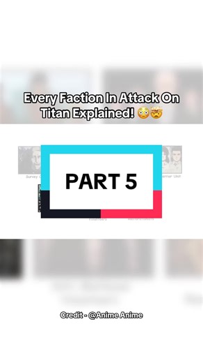 Every Faction In Attack On Titan Explained | Part 5 #anime #animelore #animeexplained #animefacts #attackontitan