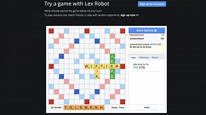 Online Scrabble Game Against Computer