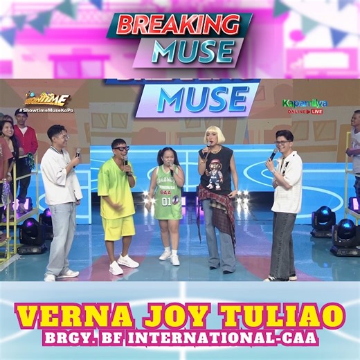 #BreakingMuse🏀 Contestant no. 1— Verna Joy Tuliao, Brgy. BF International-CAA - Las Piñas #ShowtimeMuseKoPo WATCH #ItsShowtime HERE: linktr.ee/itsshowtimena | It's Showtime