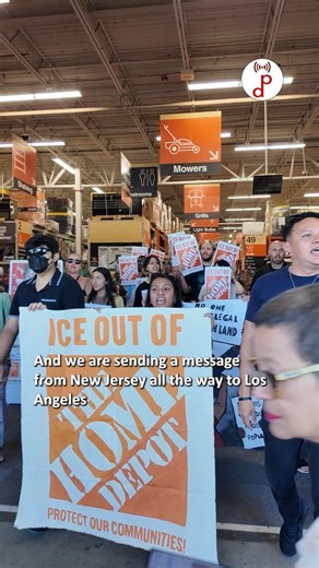 36 reactions · 47 shares | ️ “ICE OUT OF HOME DEPOT!” Dozens of...