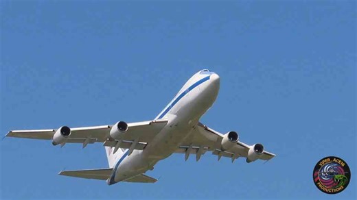 Rare footage shows the US doomsday plane and secretive spy fleet
