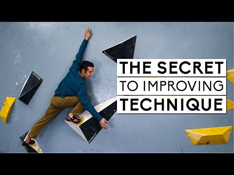 Improve Your Climbing Technique: No Hands Climbing!