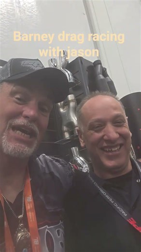 BARNEY DRAG RACING AT SEMA