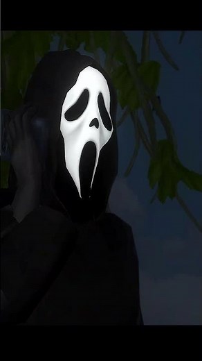 Ariana Grande VS. Ghostface - Scream Movie Parody #shorts #ghostface #ariana #parody #gaming