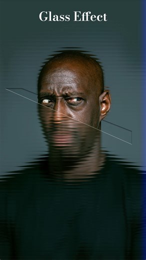 ✨ Fractal Glass Effect in Adobe Photoshop | Photoshop Tutorial ✨ #shortfeed #shorts