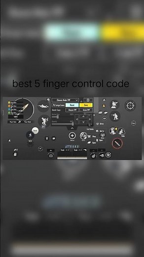 best 5 finger control code