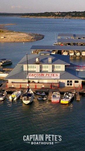 Captain Pete’s Boathouse is the premier floating restaurant and bar on Lake Travis, located at Point Venture. By land or by lake it’s like taking a vacation in your own backyard! | Captain Pete's Boathouse