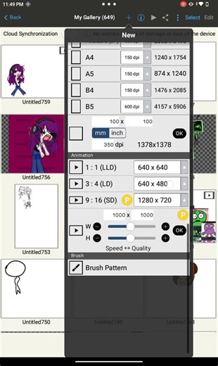 how to make frames in ibis paint