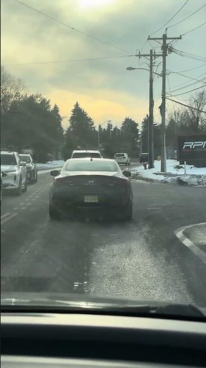 Here's a Cool Black Infiniti Q60 Coupe Driving on the Road, Everyone!: Part 2