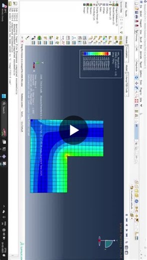 #cae #abaqus #fea #thermalanalysis #simulation #engineering #mechanicalengineering #finiteelementanalysis #structuralanalysis #engineeringdesign #heattransfer #digitaltwin #simulationdrivendesign… | Prajith K