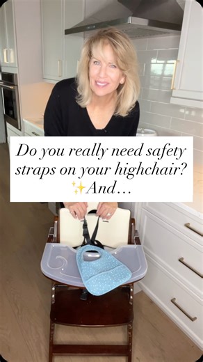 2.5K views · 43 reactions | ✨❓✨ Do highchair safety straps really...