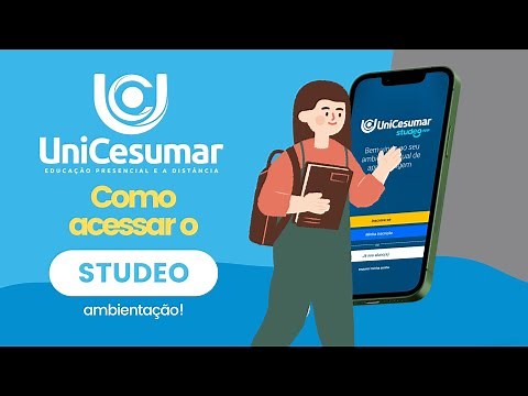 APLICATIVO STUDEO - PRIMEIRO ACESSO UNICESUMAR