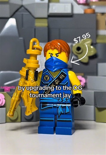 Upgrading Jay! LEGO Ninjago minifigure upgrade video