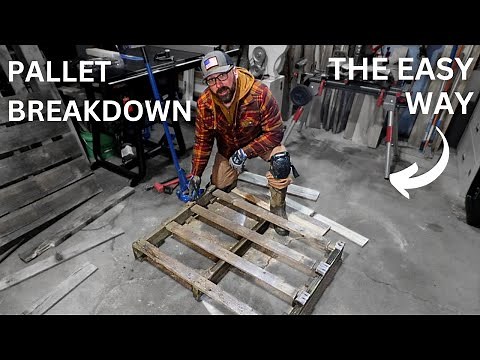 These 2 Tools Dismantle Wood Pallets in Seconds + Tips and Tricks