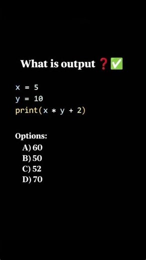 90% of Beginners Get This Python Question Wrong! 🐍😱 | Can You Answer?#shorts