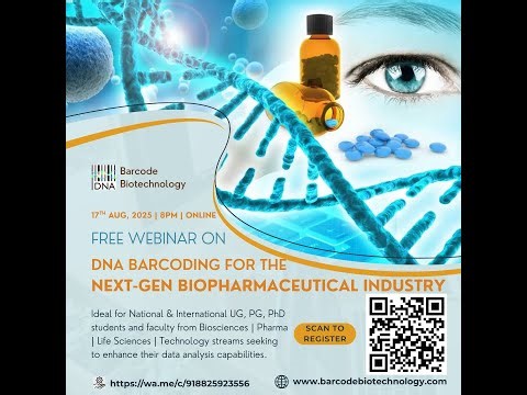 DNA Barcoding for the Next-Gen Biopharmaceutical Industry