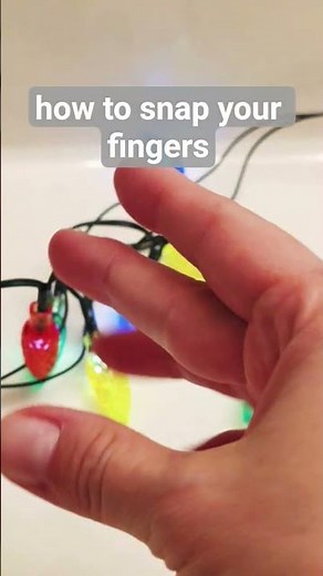 How to snap your fingers 💡 #HowHands #howto #hands