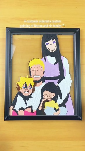 I like the first one more 🥺😫 #animeglasspainting