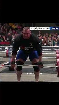 JANASHIA DESTROYS DEADLIFT LADDER #strength #strongman #giantslive #worldsstrongestman