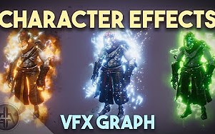 【Unity VFX Graph人物网格特效】