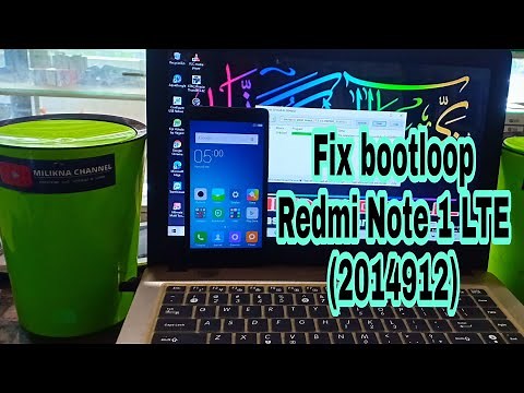 Cara flash Redmi Note 1 LTE
