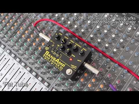 Tech 21 Sansamp Bass Driver V2 DI - Manual Settings Demo