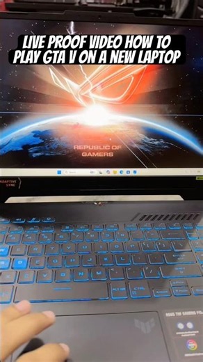 Live Video Proof How to Play GTA V on Laptop #ytshorts #gta #gta5 #gtapc #gtaoutfits #gtaworld #gta