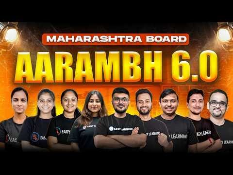 Aarambh 6.0 New Batch Launch 🚀 Class 10th Maharashtra State Board 2026–2027