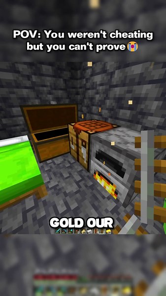 Admin was watching....💀 #minecraft