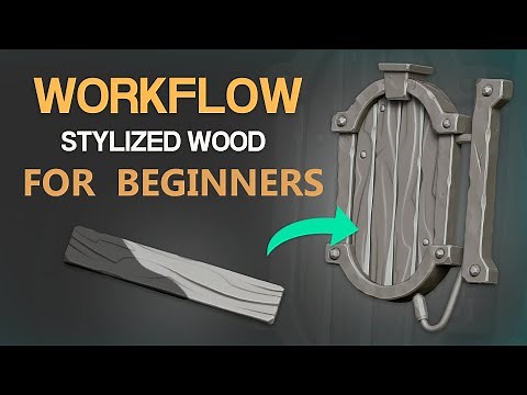 Sculpting a Stylized Wooden Texture with Zbrush for Beginners
