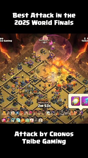 963K views · 15K reactions | The BEST Clash of Clans Attack in the World! In case you missed it, here's an absolutely brilliant attack strategy from Tribe Gaming's Cronos in the final match of the Clash of Clans World Finals! #ClashOfClans #coc #clashofclansaddict | Kenny Jo | Facebook