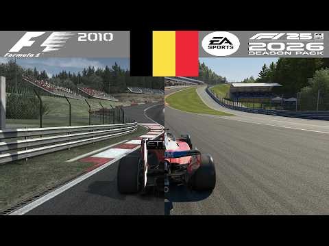 Codemasters/EA F1 Game Evolution: 2010 - 2026 Gameplay Comparison (PC)
