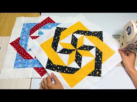Transform Scraps Fabric Into Beautiful Pillowcase - Patchwork For Beginners