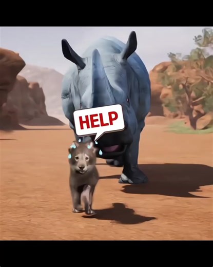 Animated Dinosaur Drama Featuring Wolves