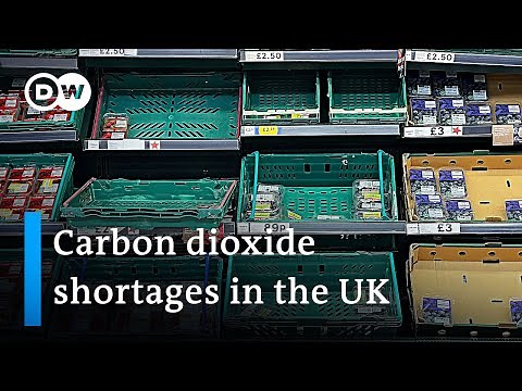 Brexit supply chain barriers cause food and carbon shortages in the UK | DW News