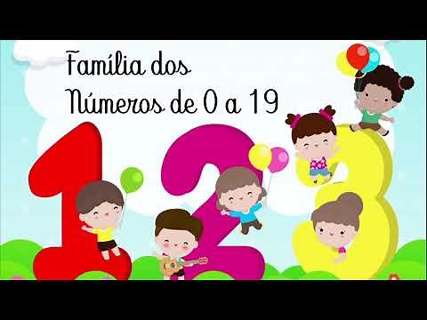 Família dos numerais 0 a 19 - Educação Infantil - Números de 0 a 20