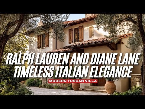 Modern Tuscan Villa Inspired by Ralph Lauren and Diane Lane Timeless Italian Elegance