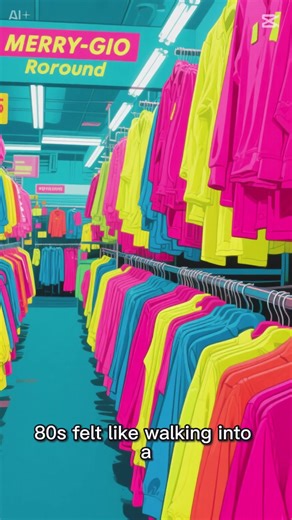 Bright Lights, Big Style: The Neon Mall Era ⚡👕