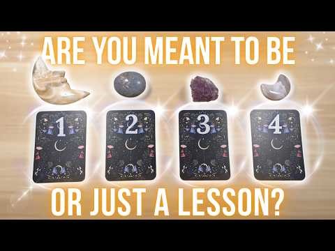 Are you meant to be or just a lesson? ⏾⋆ PICK A CARD 🔮 In-Depth Timeless Tarot Reading