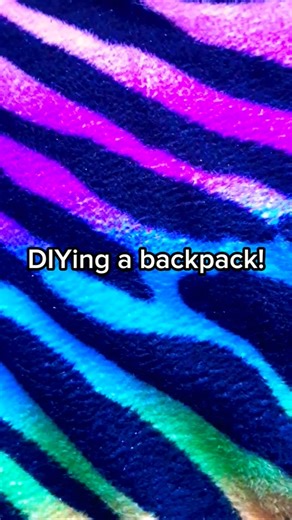 DIYing a backpack! #emo #diy #trending #shorts